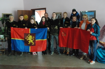 провожаем поисковый отряд